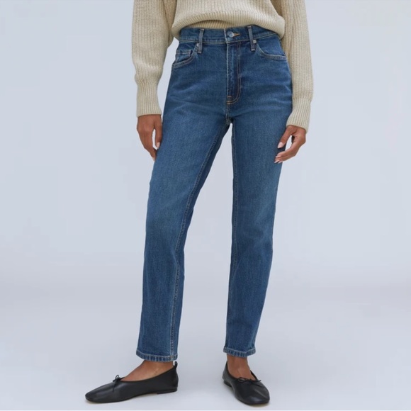 Everlane the high rise cheeky straight jean - Picture 15 of 15